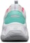 Shop (W) Skechers D Lites 3.0 Merah Jambu/Hijau 149105-WMNT