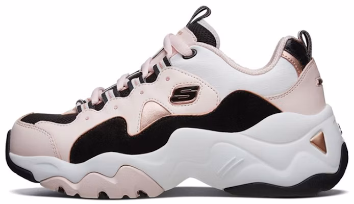 (Women) Skechers D'lites 3.0 Pink/White/Black 88888374-PKBK Buy (Women) Skechers D'lites 3.0 Pink/White/Black 88888374-PKBK