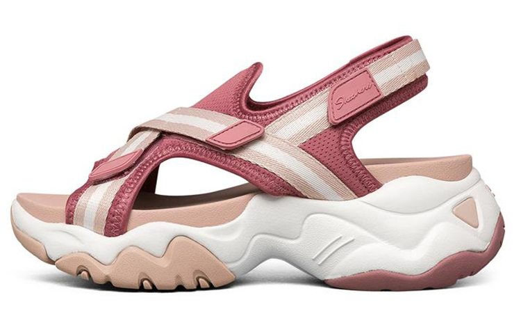(W) Skechers D'LITES 3.0 'Rose Red Magic Tape'