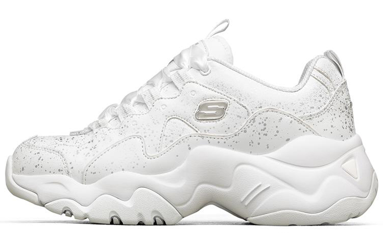 Buy (W) Skechers D Lites 3.0 Sepatu Lari Perak/Putih 149904-WSL