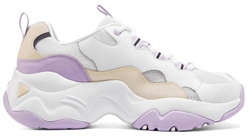 (W) スケッチャーズ D'Lites 3.0 ローカット 白/紫 896008-WLV Order (W) スケッチャーズ D'Lites 3.0 ローカット 白/紫 896008-WLV