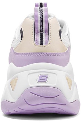 (Women) Skechers D'Lites 3.0 low running Shoes White/Purple 896008-WLV Shop (Women) Skechers D'Lites 3.0 low running Shoes White/Purple 896008-WLV
