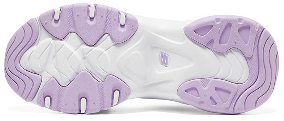 (W) スケッチャーズ D'Lites 3.0 ローカット 白/紫 896008-WLV Purchase (W) スケッチャーズ D'Lites 3.0 ローカット 白/紫 896008-WLV