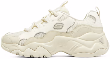 (Women) Skechers DLites 3.0 'White Beige' 896008-NAT (Women) Skechers DLites 3.0 'White Beige' 896008-NAT