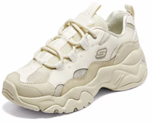 (Women) Skechers DLites 3.0 'White Beige' 896008-NAT Lookbook (Women) Skechers DLites 3.0 'White Beige' 896008-NAT