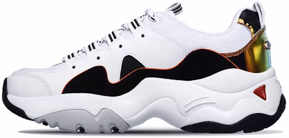 (Women) Skechers D Lites 3.0 Low-Top Daddy Shoes White/Black 13381-WBO (Women) Skechers D Lites 3.0 Low-Top Daddy Shoes White/Black 13381-WBO