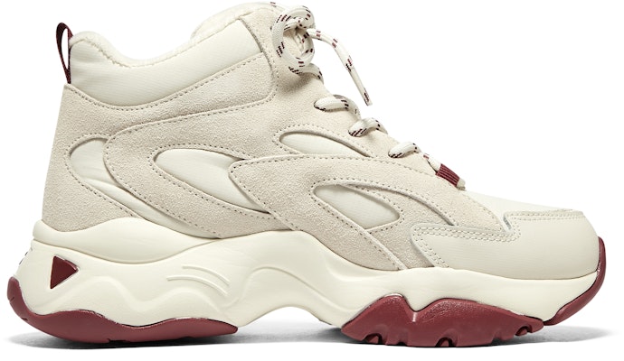 (Women) Skechers D'lites 3.0 'White Burgundy' 167595-BURG Cheap (Women) Skechers D'lites 3.0 'White Burgundy' 167595-BURG