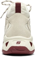 (W) Skechers D'lites 3.0 'Blanco Burdeos' 167595-BURG 2