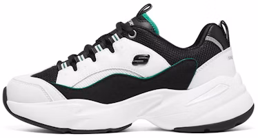 (Women) Skechers D'Lites 3.0 'White Green' 8730010-WGRN (Women) Skechers D'Lites 3.0 'White Green' 8730010-WGRN