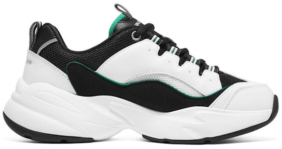 Skechers D'lites 3.0 Cousin 低筒運動鞋 女款 白綠色 Order Skechers D'lites 3.0 Cousin 低筒運動鞋 女款 白綠色