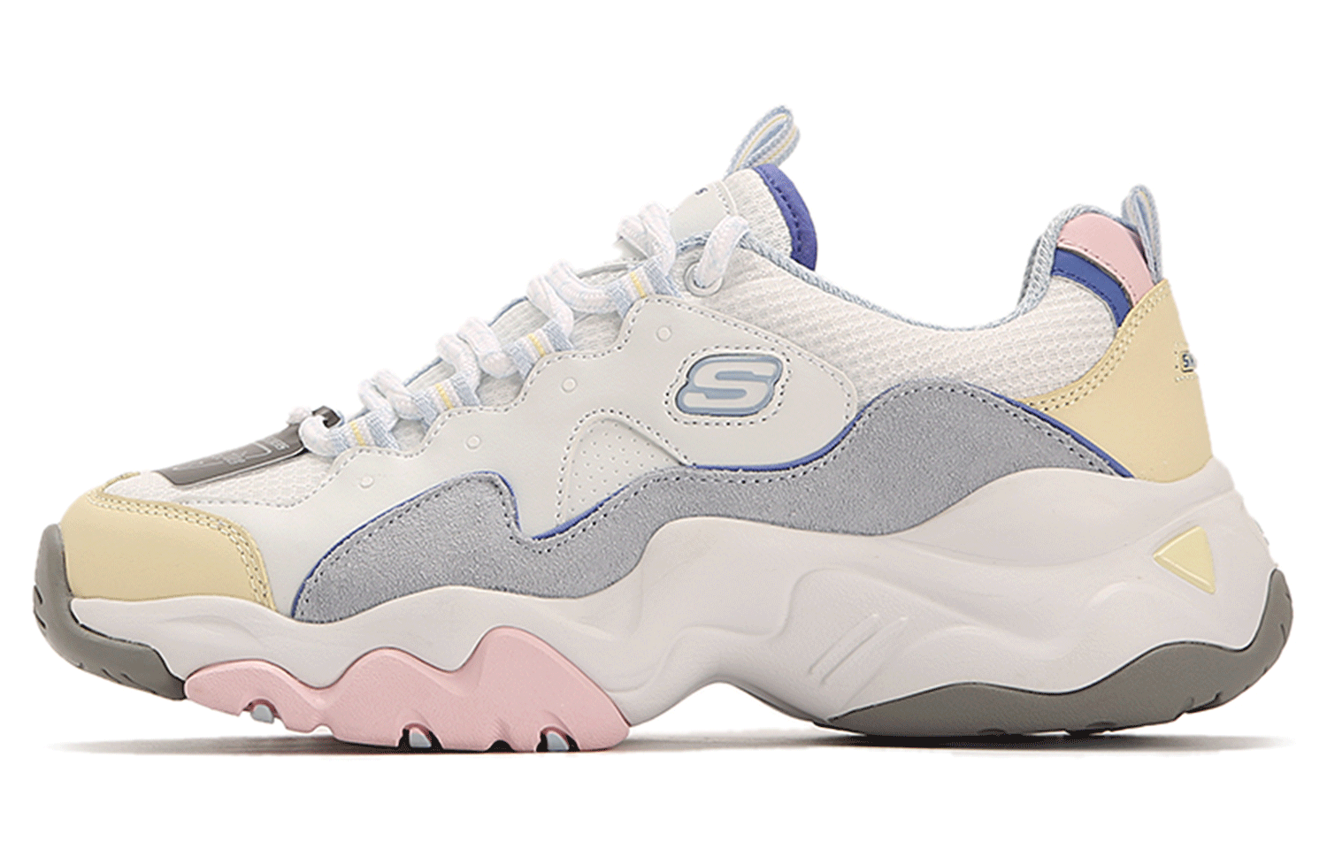 (Women) Skechers D LITES 3.0 Running Shoes White 149105-WMLT