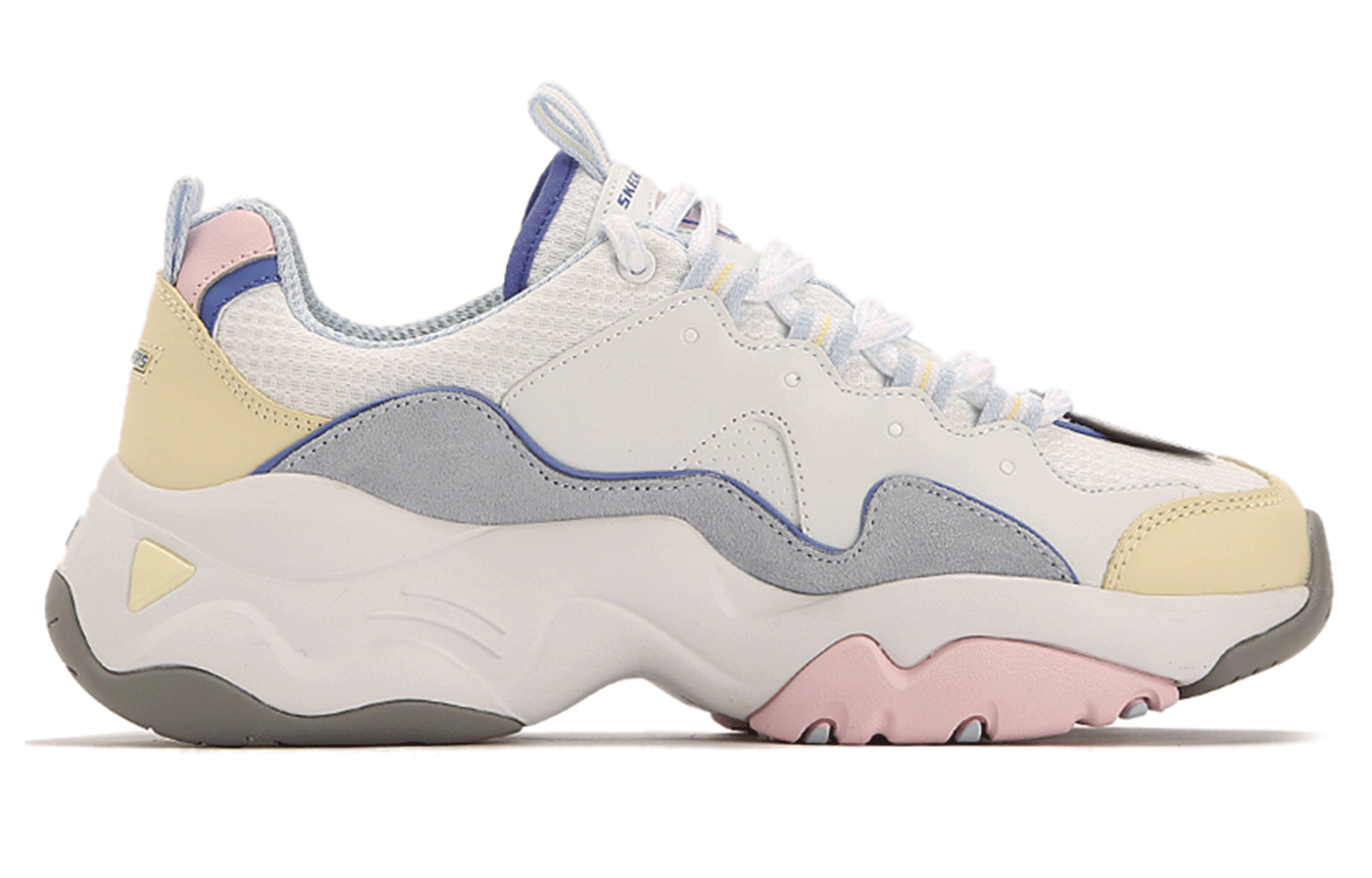 (W) Skechers D LITES 3.0 Running Shoes White 圖 2