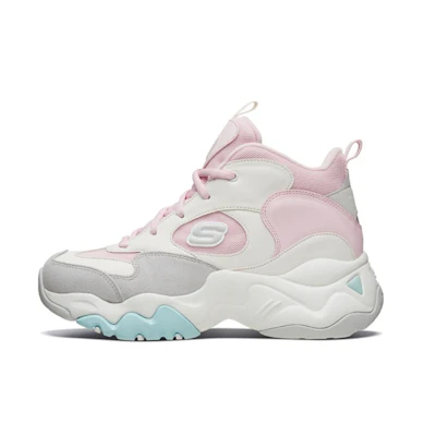 (W) Skechers D'Lites 3.0 Sneakers White/Pink