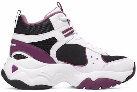 (W) Skechers D'LITES 3.0 'Putih Ungu' 167266-BKW Order (W) Skechers D'LITES 3.0 'Putih Ungu' 167266-BKW