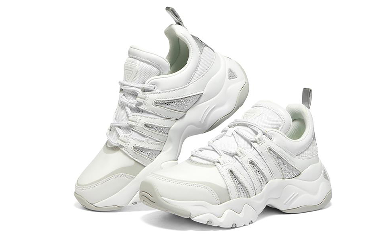 (W) Skechers D'Lites 3.0 'White Silver' 圖 3