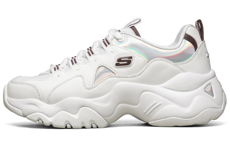 Buy (W) Skechers D'lites 3.0 Zapatillas para Correr Blanco/Plata 88888399-WSL
