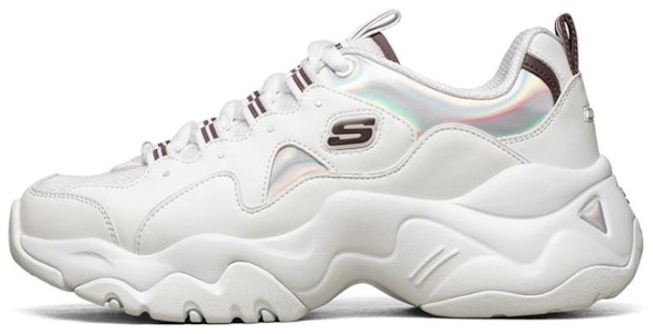 (W) Skechers D'lites 3.0 Zapatillas para Correr Blanco/Plata 88888399-WSL Buy (W) Skechers D'lites 3.0 Zapatillas para Correr Blanco/Plata 88888399-WSL