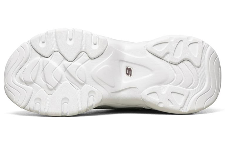 (W) Skechers D'lites 3.0 Running Shoes White/Silver 圖 5