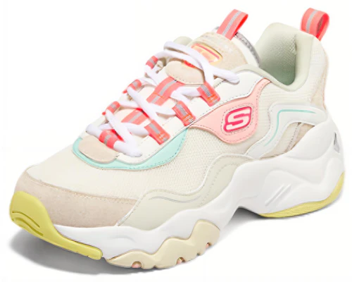 (W) Skechers D''Lites 3.0 ''Wit Geel Roze'' 896029-WMLT Lookbook (W) Skechers D''Lites 3.0 ''Wit Geel Roze'' 896029-WMLT