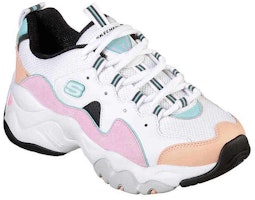 (W) 斯凯奇 D'Lites 3.0 白粉 12955-WPKB Lookbook (W) 斯凯奇 D'Lites 3.0 白粉 12955-WPKB