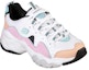 Lookbook (W) Skechers D'Lites 3.0 'Putih Merah Jambu' 12955-WPKB