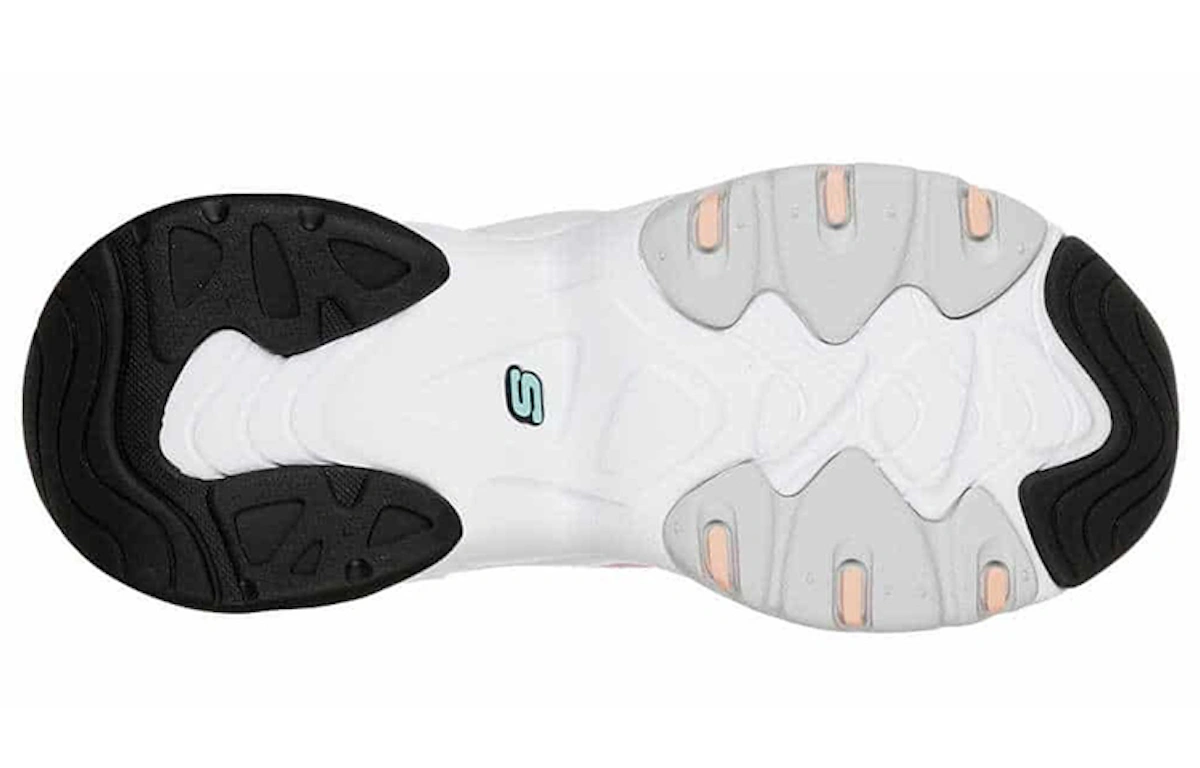 (Women) Skechers D'Lites 3.0 'White Pink'