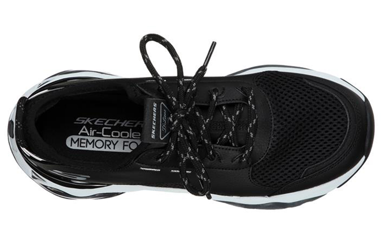 (W) Skechers D'Lites 3.0 Air 'Black White' 圖 3