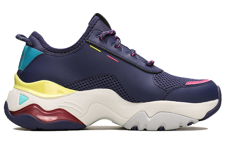 (W) Skechers D Lites 3.0 Air Low-Top Running Shoes Blue 圖 2