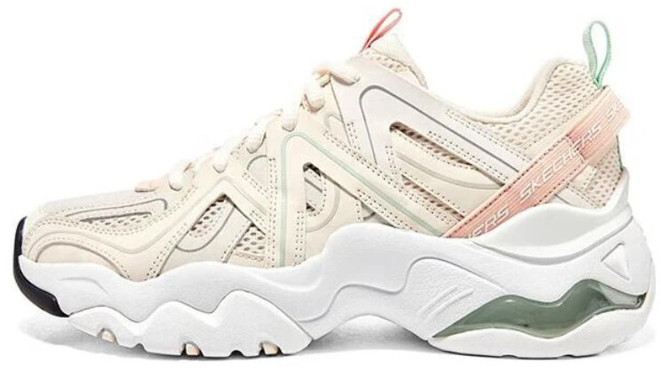 women-skechers-d-lites-3-0-air-antiskid-and-wear-resistant-low-top-dad-shoes-beige-pink-896233-ntmt