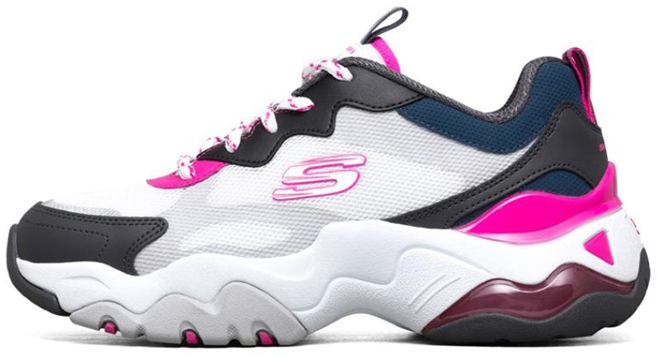 (W) 斯凯奇D'Lites 3.0空体育鞋 白/黑/粉色 149085-WBKP Buy (W) 斯凯奇D'Lites 3.0空体育鞋 白/黑/粉色 149085-WBKP