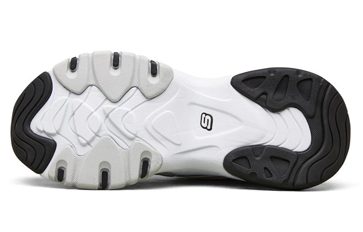 (W) Skechers D Lites 3.0 Air Low Top Running Shoes White/Black/Pink 圖 5