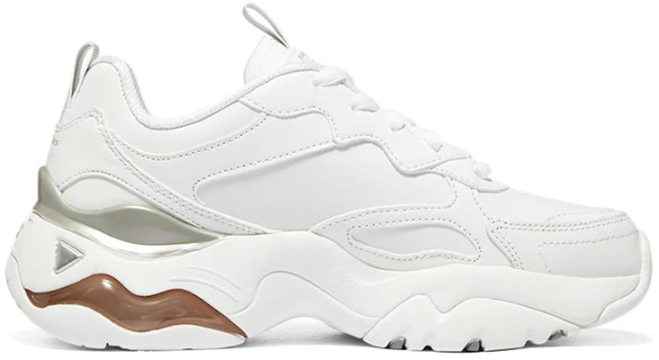 (W) Skechers D'Lites 3.0 Air 'Blanco Plata' 149088-WSL Order (W) Skechers D'Lites 3.0 Air 'Blanco Plata' 149088-WSL