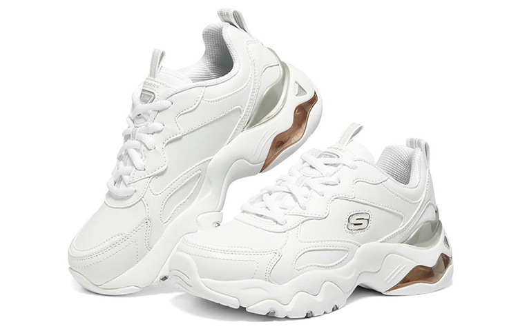 (W) Skechers D'Lites 3.0 Air 'White Silver' 圖 3