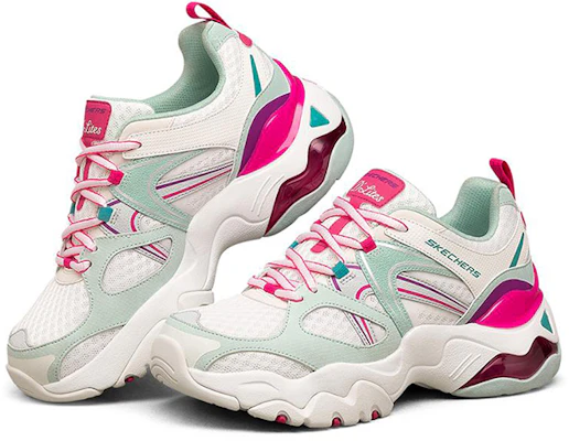 (W) Skechers D'lites 3.0 Air 低帮跑鞋 多色款 149261-WTQP Lookbook (W) Skechers D'lites 3.0 Air 低帮跑鞋 多色款 149261-WTQP