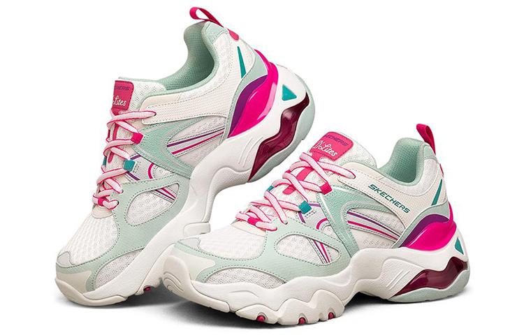 (W) Skechers D'lites 3.0 Air Low-Top Running Shoes Multi 圖 3
