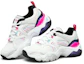 Lookbook (W) Skechers D''Lites 3.0 Air Low Top Laufschuhe Weiß/Schwarz/Rosa Damen Sneaker 896025-WMLT