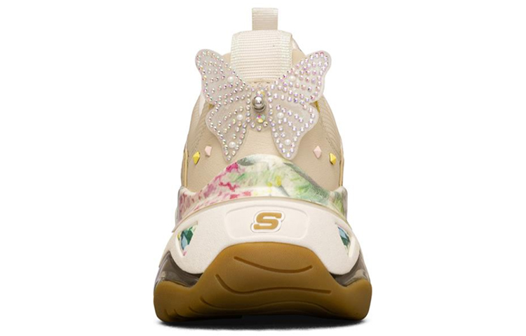 Lookbook (W) Zapatillas Skechers D'Lites 3.0 Air Beige 'Oro' Deportivas. 149244-NTGD