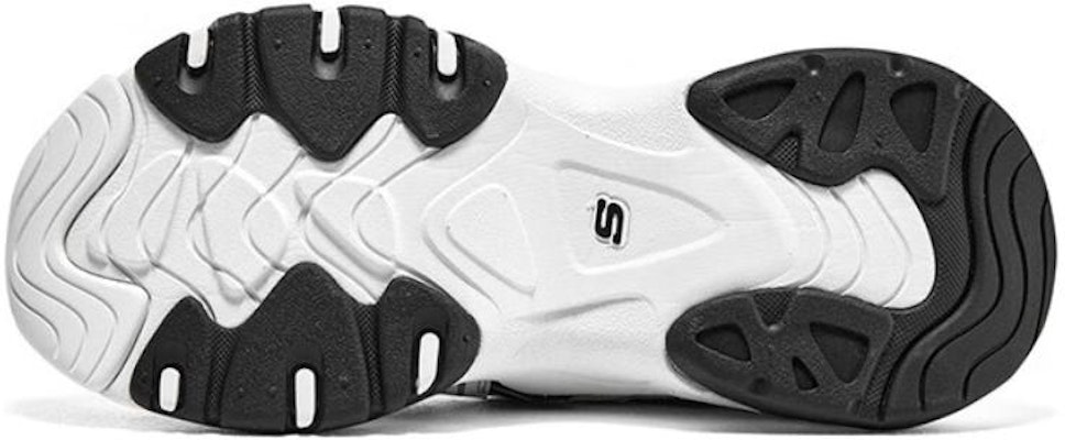 Skechers D‘LITES 3.0 Air 防滑耐磨 低筒 老爹鞋 女款 黑白 Shop Skechers D‘LITES 3.0 Air 防滑耐磨 低筒 老爹鞋 女款 黑白