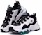 (W) Skechers D'lites 3.0 Hitam/Putih/Hijau 12955-WGRN