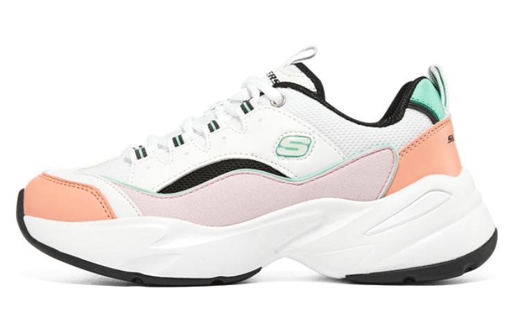 (Women) Skechers D'LITES 3.0 Cousin 'White Apricot' 8730010-WMLT