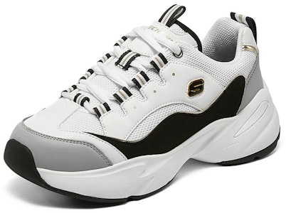 (W) 스케쳐스 딜라이트 3.0 커즌 '화이트 그레이' 8730056-WGRY Lookbook (W) 스케쳐스 딜라이트 3.0 커즌 '화이트 그레이' 8730056-WGRY