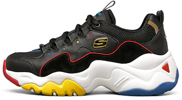 (Women) Skechers D Lites 3.0 Daddy Shoes Black 149121-BKMT (Women) Skechers D Lites 3.0 Daddy Shoes Black 149121-BKMT