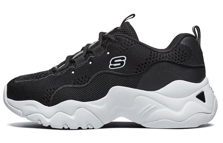 Buy (W) Skechers D Lites 3.0 Basses Daddy Chaussures Noires 66666210-BLK