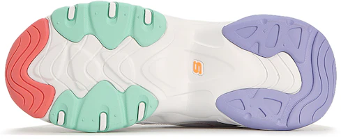 Shop (Women) Skechers D'Lites 3.0 Low-Top Daddy Shoes White 149121-WMLT