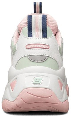 (Women) Skechers D'Lites 3.0 Low-Top Running Shoes White/Pink/Blue 88888398-WPTQ Shop (Women) Skechers D'Lites 3.0 Low-Top Running Shoes White/Pink/Blue 88888398-WPTQ
