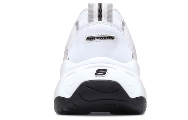 (W) Skechers D'Lites 3.0 Running Shoes White/Grey 圖 4