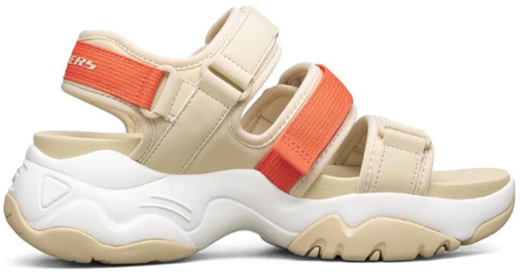 (W) Skechers D'Lites 3.0 凉鞋 黄色/橙色 66666302-NAT Order (W) Skechers D'Lites 3.0 凉鞋 黄色/橙色 66666302-NAT