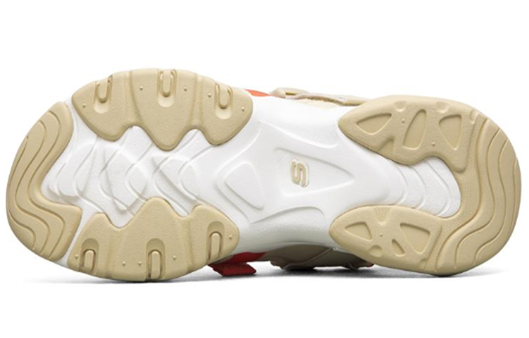 Shop (W) Skechers D'Lites 3.0 凉鞋 黄色/橙色 66666302-NAT