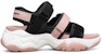 (W) Skechers D'Lites 3.0 Sandal Hitam/Merah Jambu 66666302-BKPK