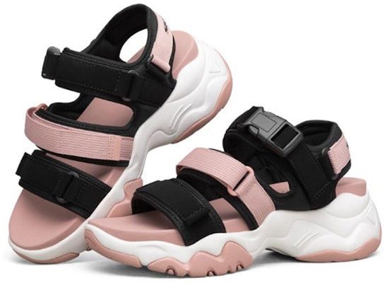 (Women) Skechers D'Lites 3.0 Sandals Black/Pink 66666302-BKPK Lookbook (Women) Skechers D'Lites 3.0 Sandals Black/Pink 66666302-BKPK